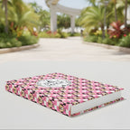 Pink Checkerboard Minnie Daily Magic Matte Hardcover Journal