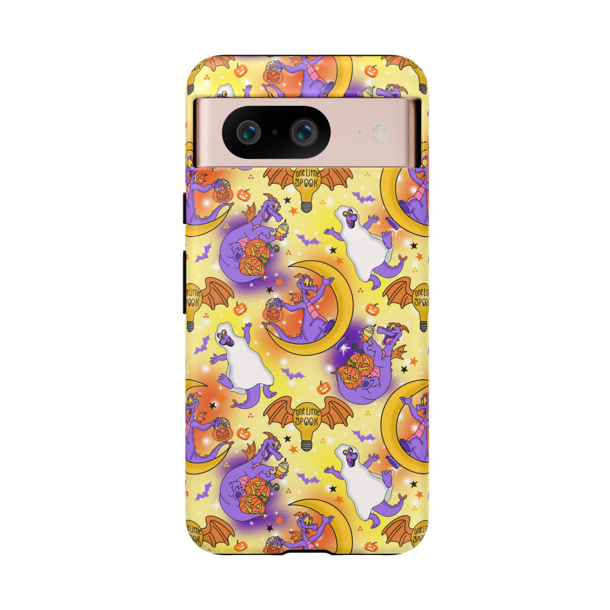 Figment on the Moon Yellow Resort Ready Cell Phone Tech Case