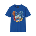 Sensational Six - Donald's Royal Blue Bow Castle Vignette Unisex Graphic Tee