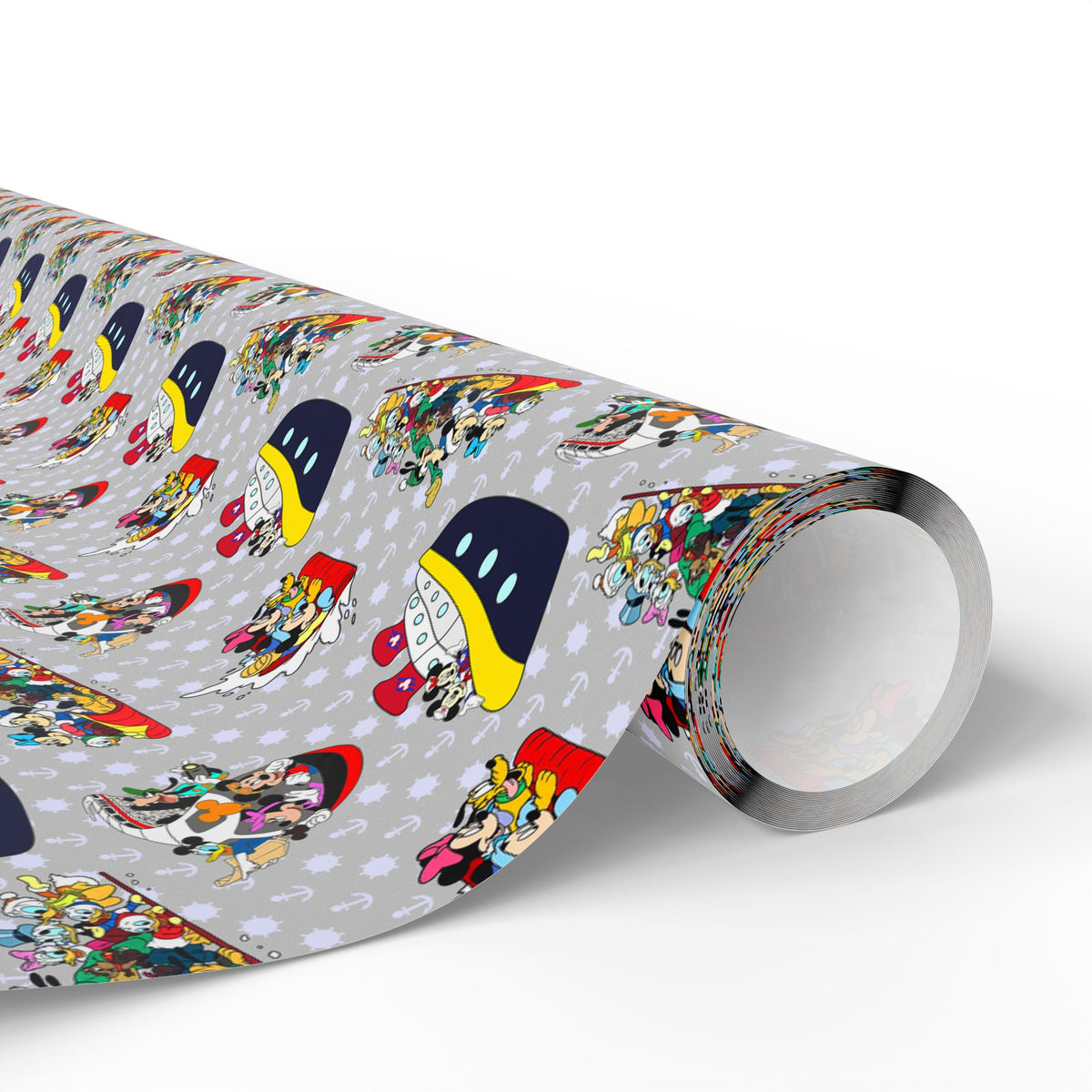 Christmas Cruise and Castle Wrapping Paper Roll