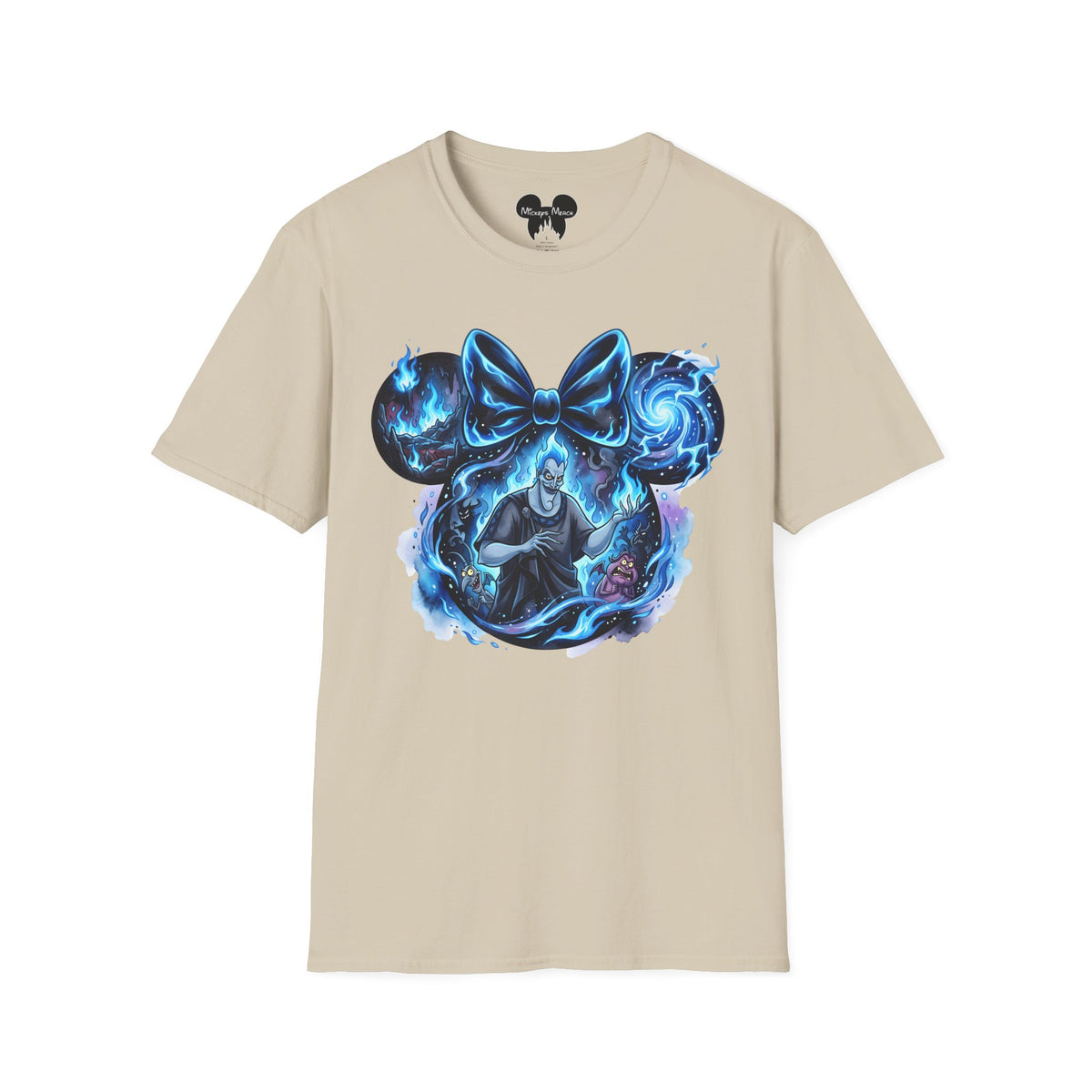 Disney Villains - Neon Hades Vignette Unisex Graphic Tee