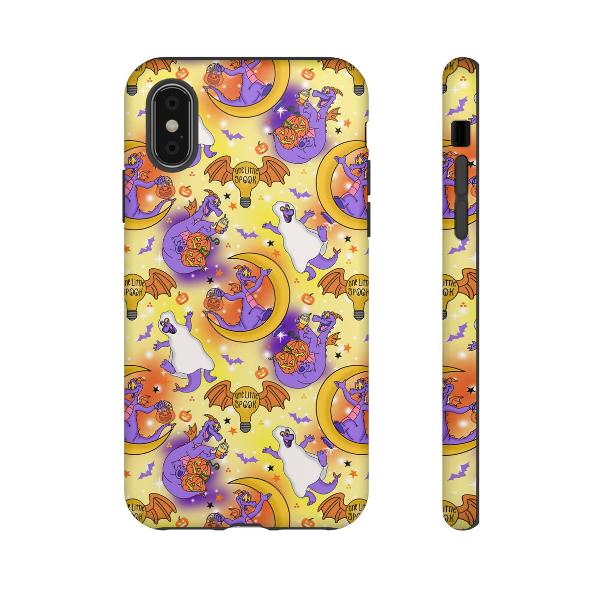 Figment on the Moon Yellow Resort Ready Cell Phone Tech Case