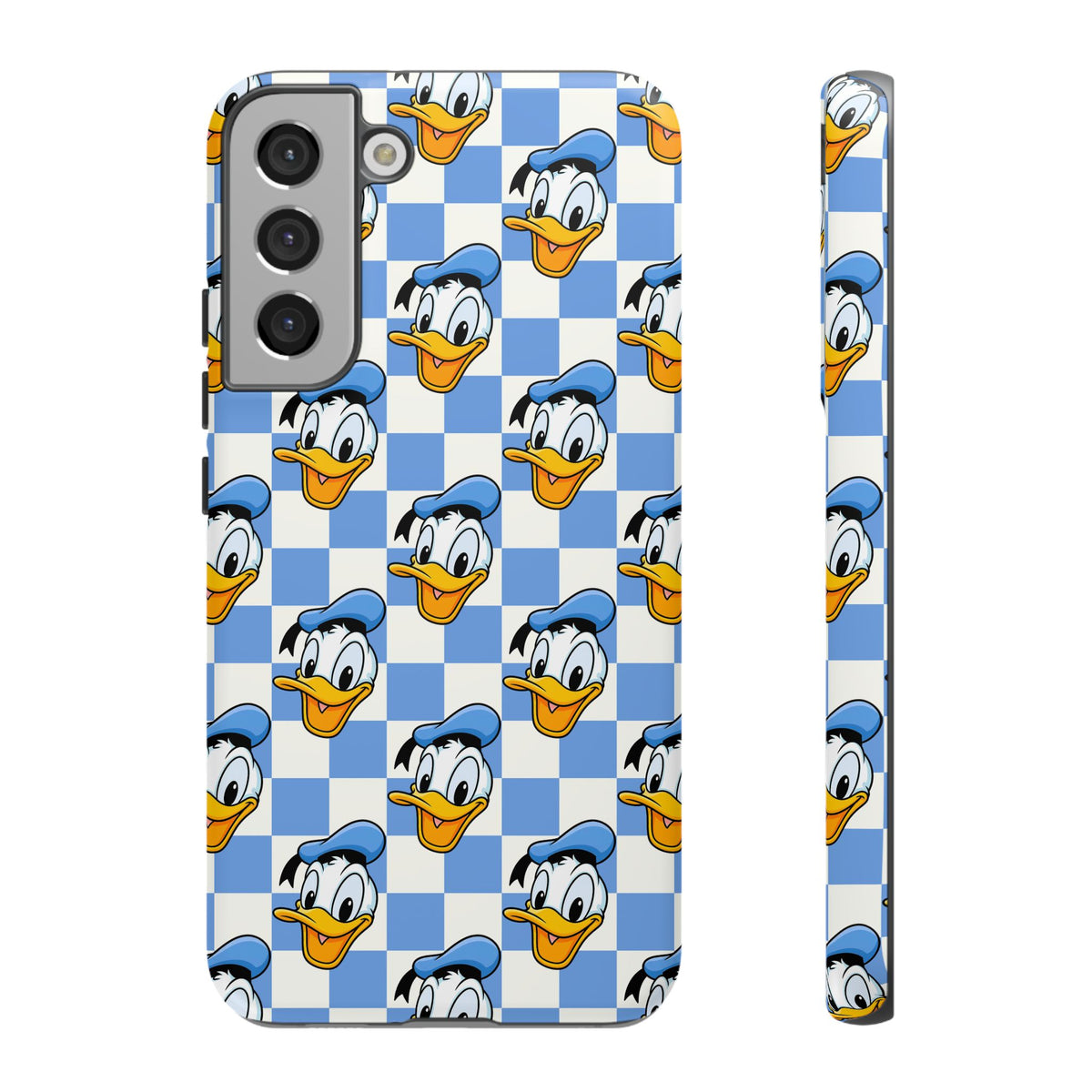 Blue Checkerboard Donald Resort Ready Cell Phone Tech Case