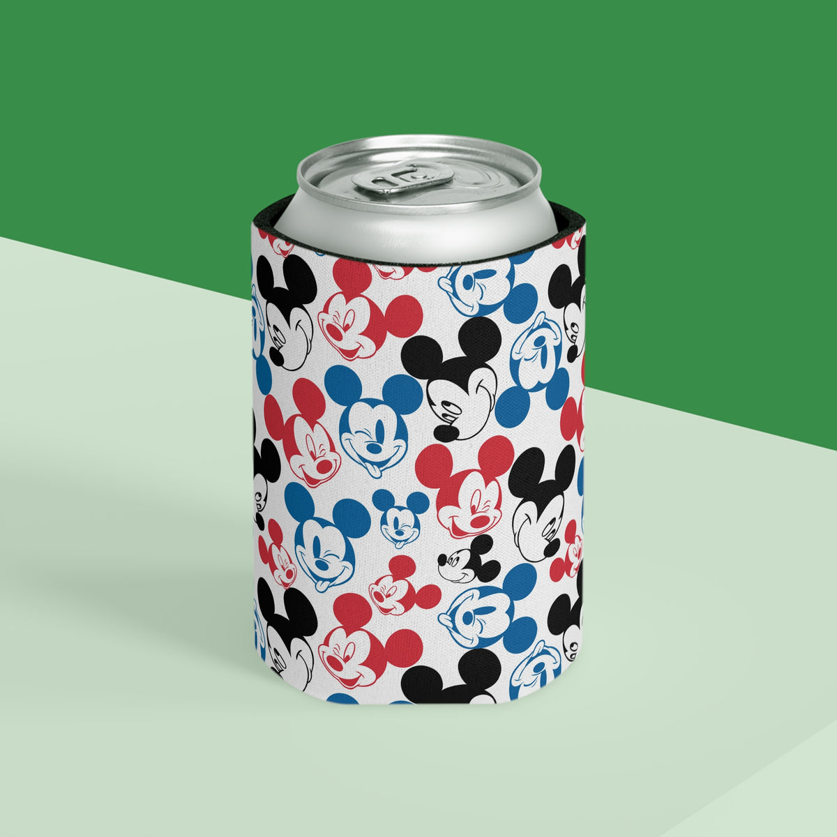 Emoji Mickey Can Cooler Drink Koozie