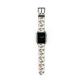Rainbow Christmas Whimsical Watch Band - Apple