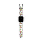 Rainbow Christmas Whimsical Watch Band - Apple