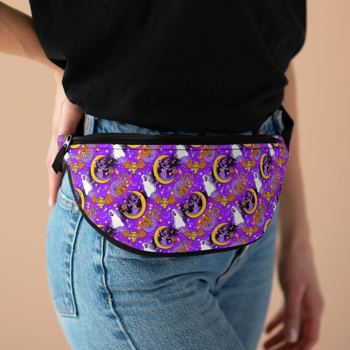 Figment on the Moon Purple Beach Club Fanny Pack