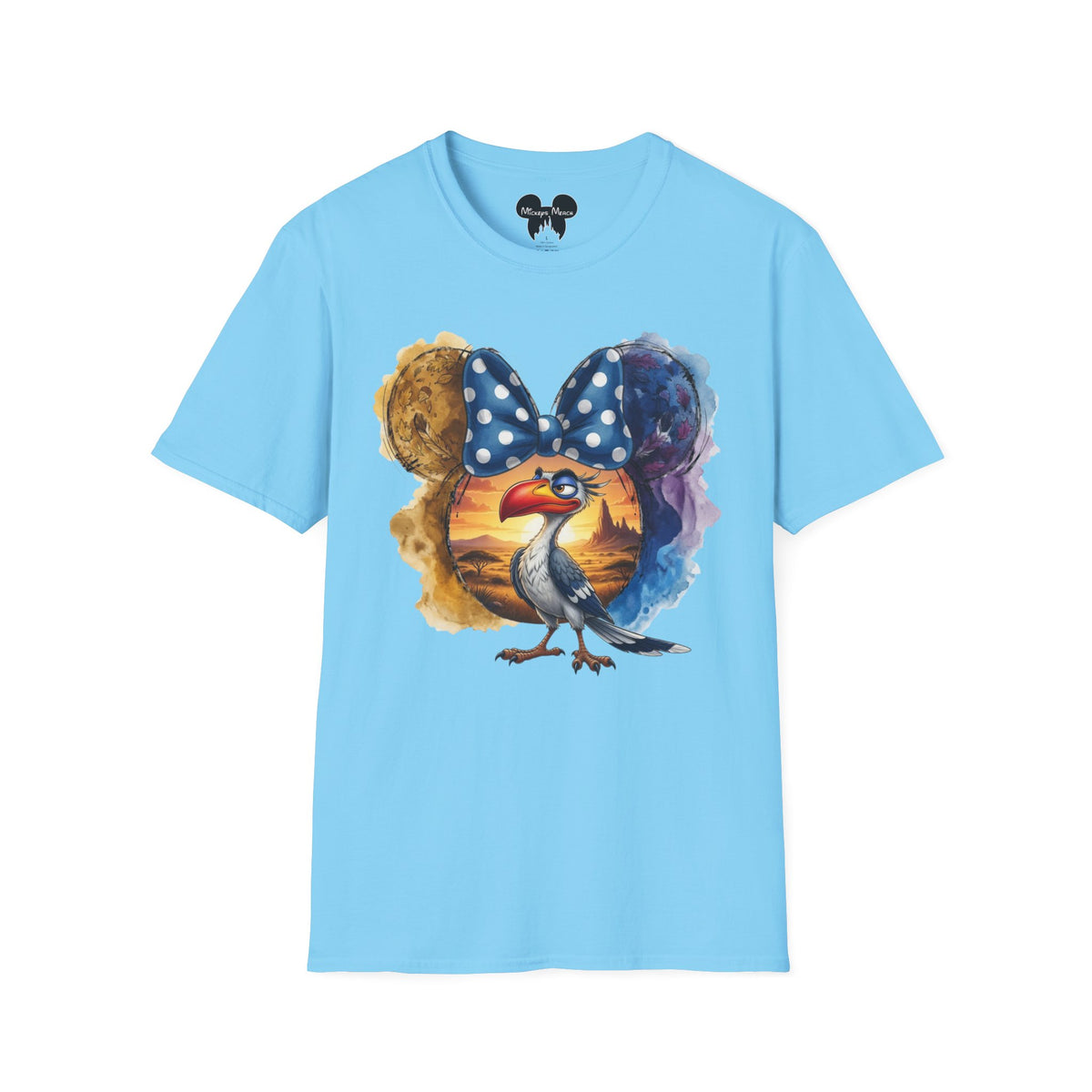 Lion King - Zazu's Pride Lands Vignette Unisex Graphic Tee