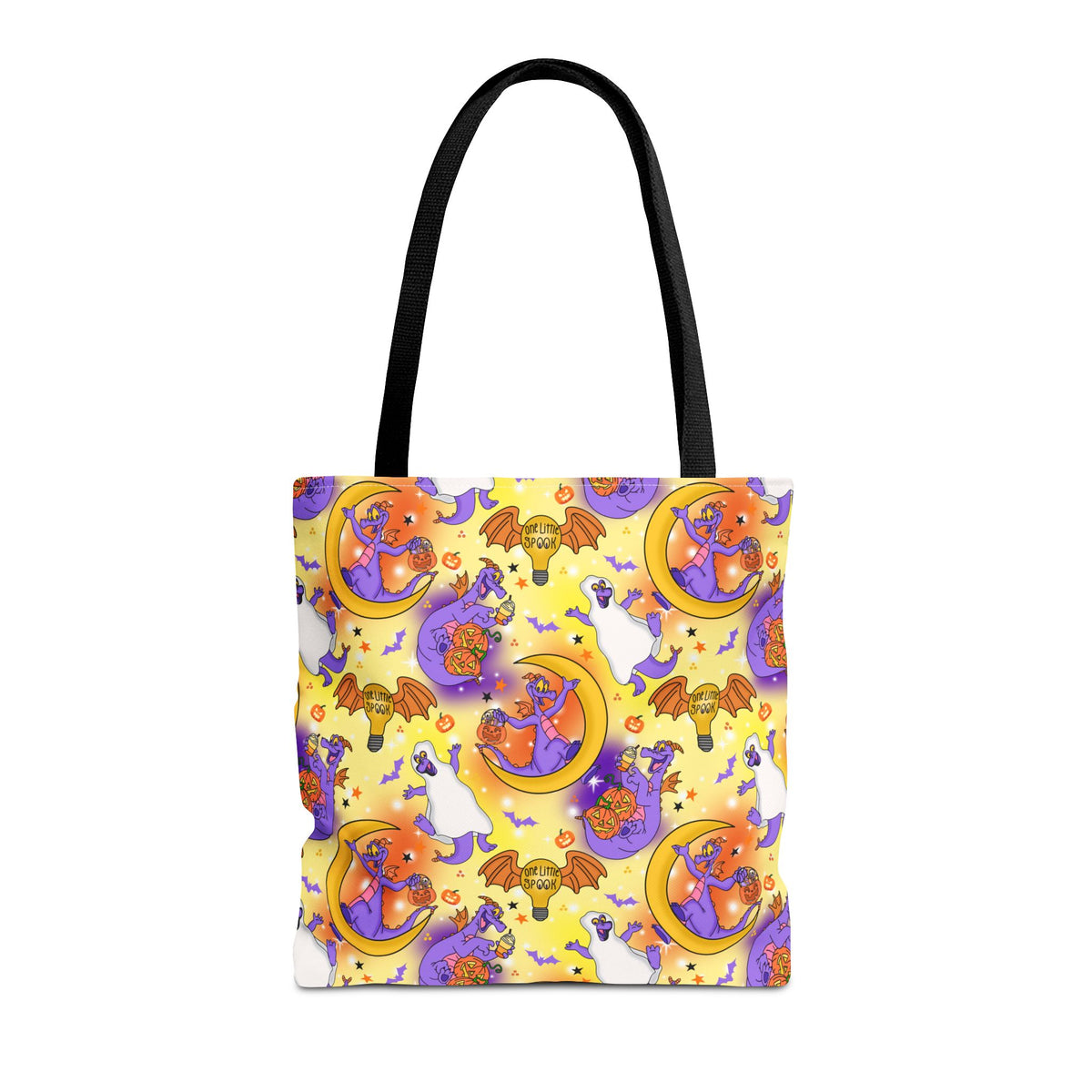 Figment on the Moon Yellow Tote Bag