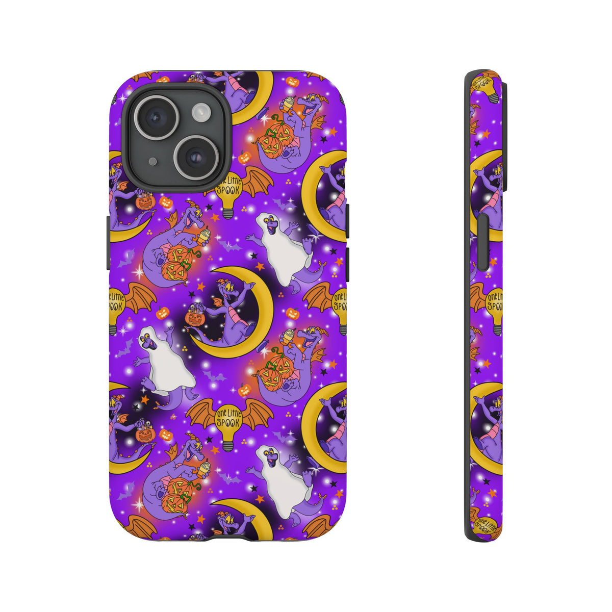 Figment on the Moon Purple Resort Ready Cell Phone Tech Case