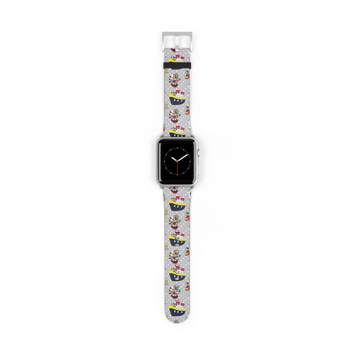 Christmas Cruise with Mickey Whimsical Watch Band - Apple