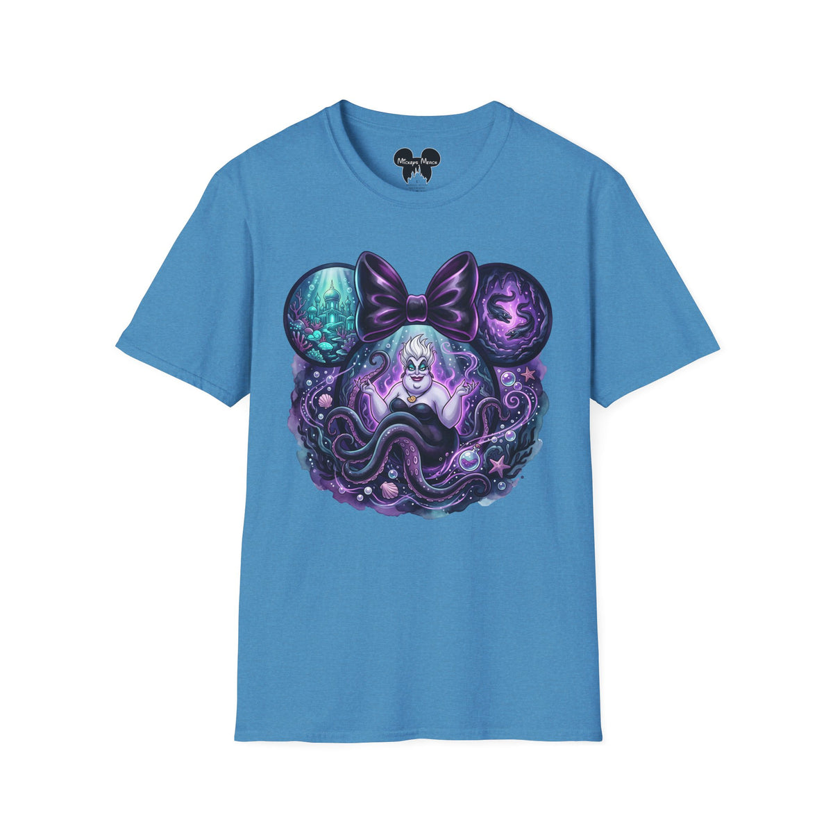 Disney Villains - Ursula's Sea Witch Vignette Unisex Graphic Tee