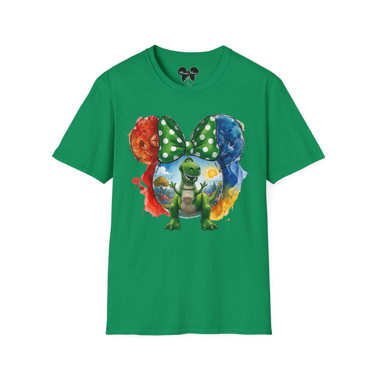 Toy Story - Rex's Prehistoric Polka Vignette Unisex Graphic Tee