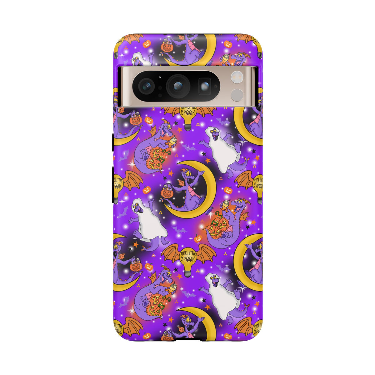 Figment on the Moon Purple Resort Ready Cell Phone Tech Case