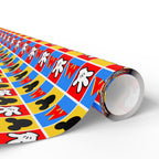 Checkerboard Mickey Hands Wrapping Paper Roll