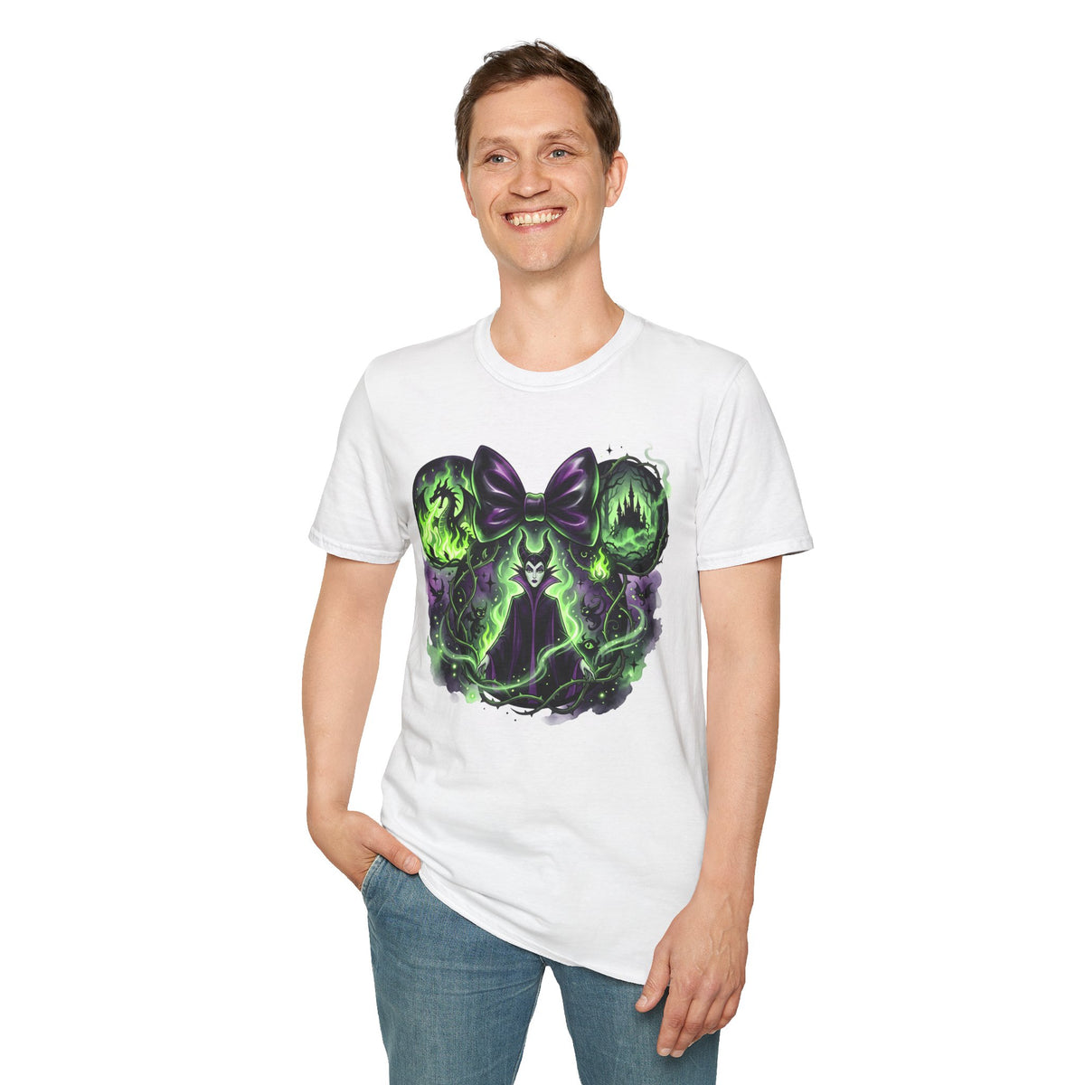 Disney Villains - Maleficent's Mistress of Evil Vignette Unisex Graphic Tee