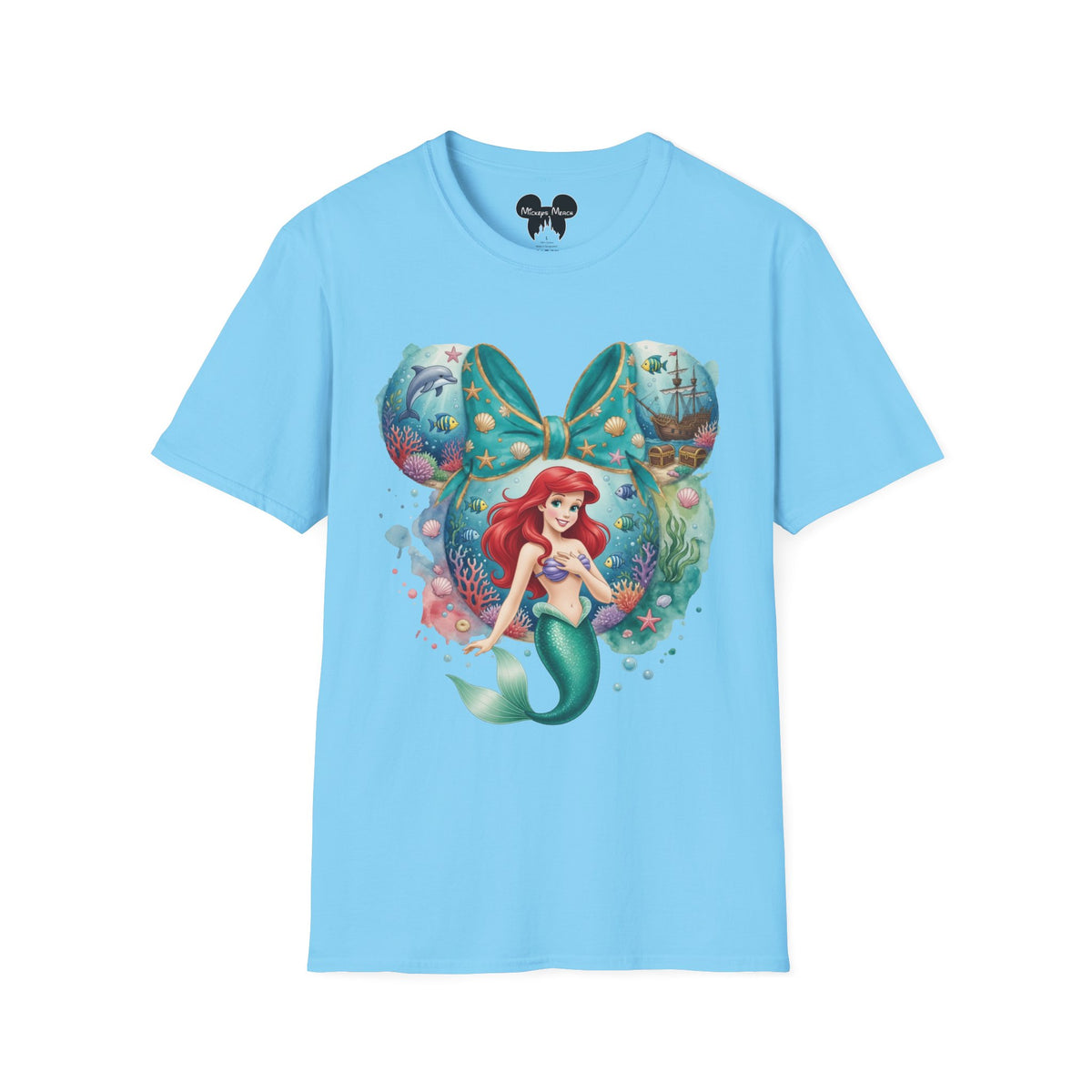 Disney Princess - Ariel's Seashell Vignette Unisex Graphic Tee