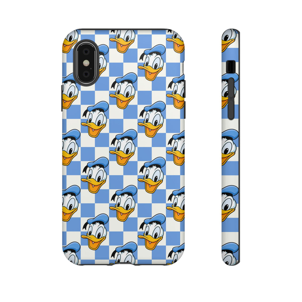 Blue Checkerboard Donald Resort Ready Cell Phone Tech Case