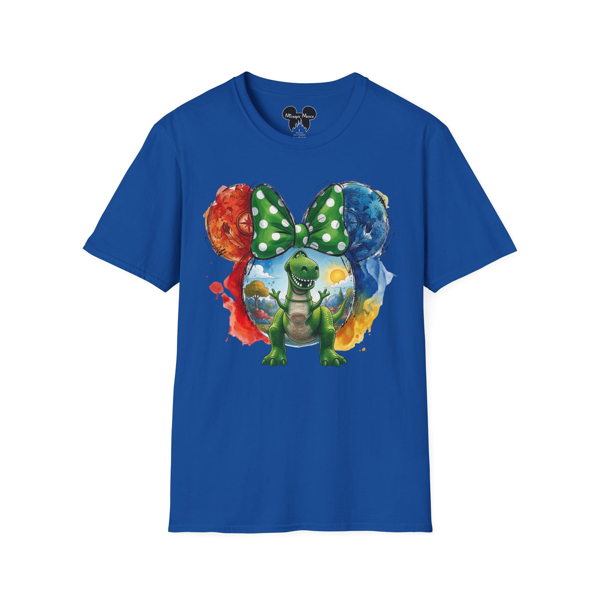 Toy Story - Rex's Prehistoric Polka Vignette Unisex Graphic Tee