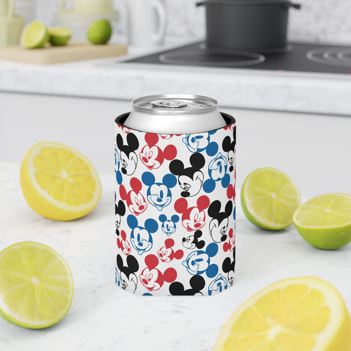 Emoji Mickey Can Cooler Drink Koozie