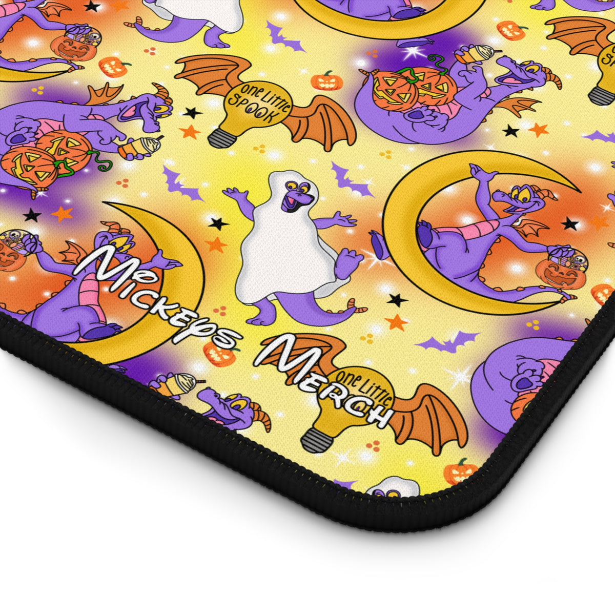 Figment on the Moon Yellow Stateroom Desk Mat
