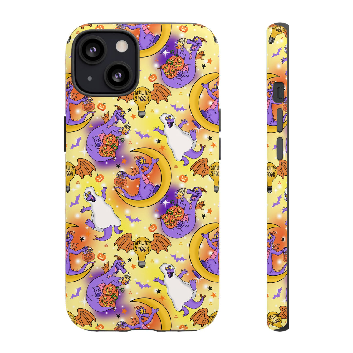 Figment on the Moon Yellow Resort Ready Cell Phone Tech Case
