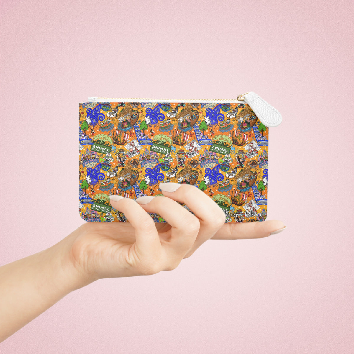 Four Parks Ride Collage Mini Clutch