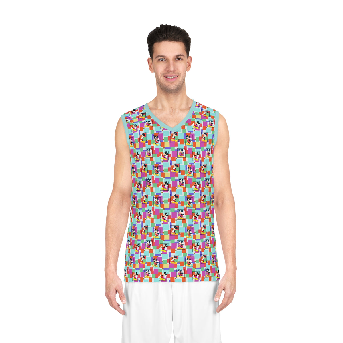 Colorblock Mickey Park Performance Tank Top