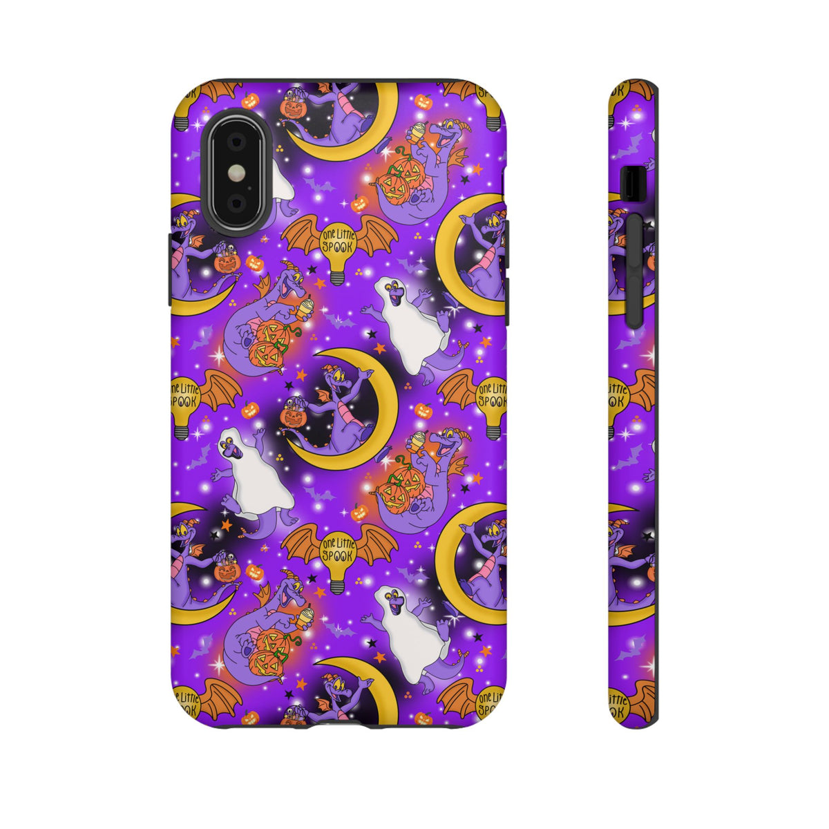 Figment on the Moon Purple Resort Ready Cell Phone Tech Case