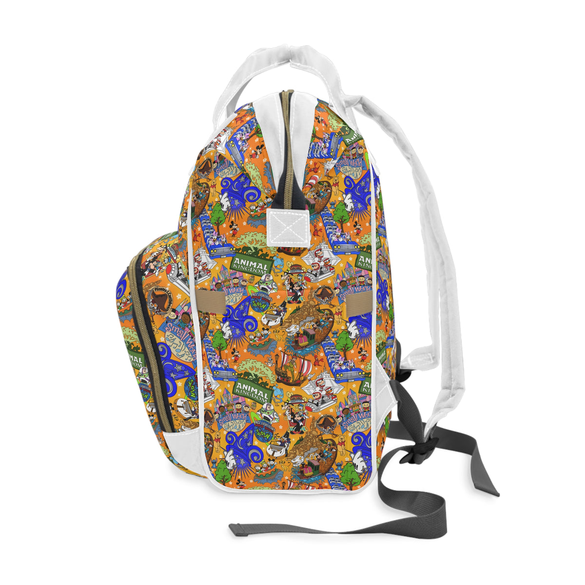 Four Parks Ride Collage Magic Maker Diaper Daypack