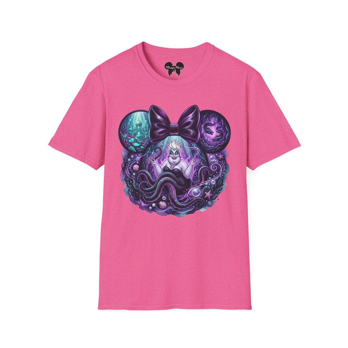 Disney Villains - Ursula's Sea Witch Vignette Unisex Graphic Tee