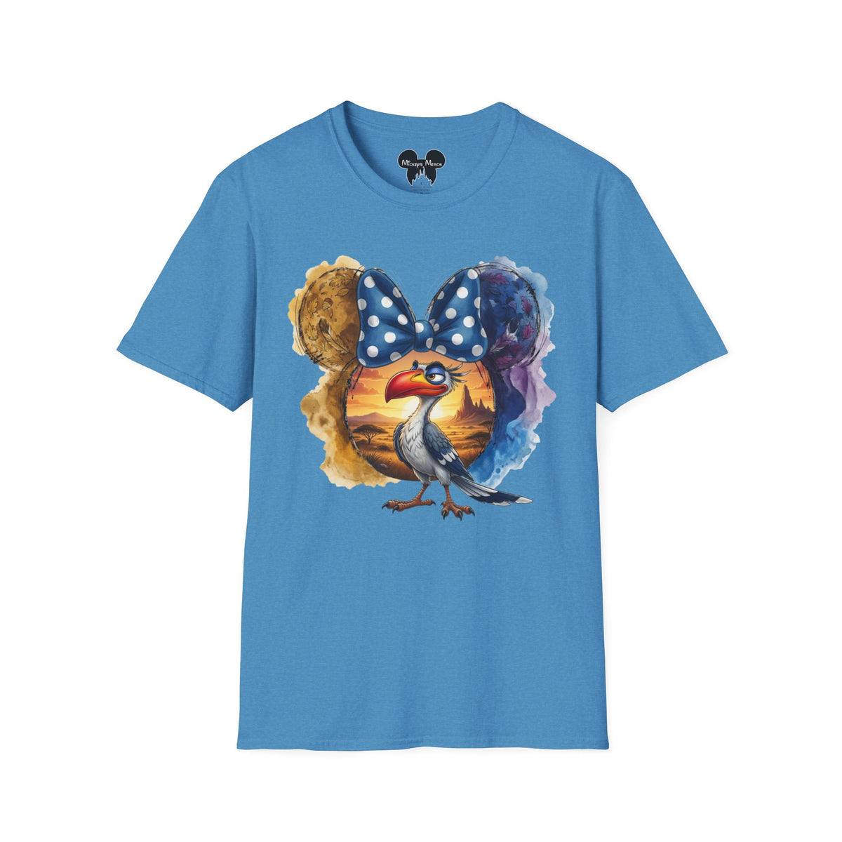 Lion King - Zazu's Pride Lands Vignette Unisex Graphic Tee