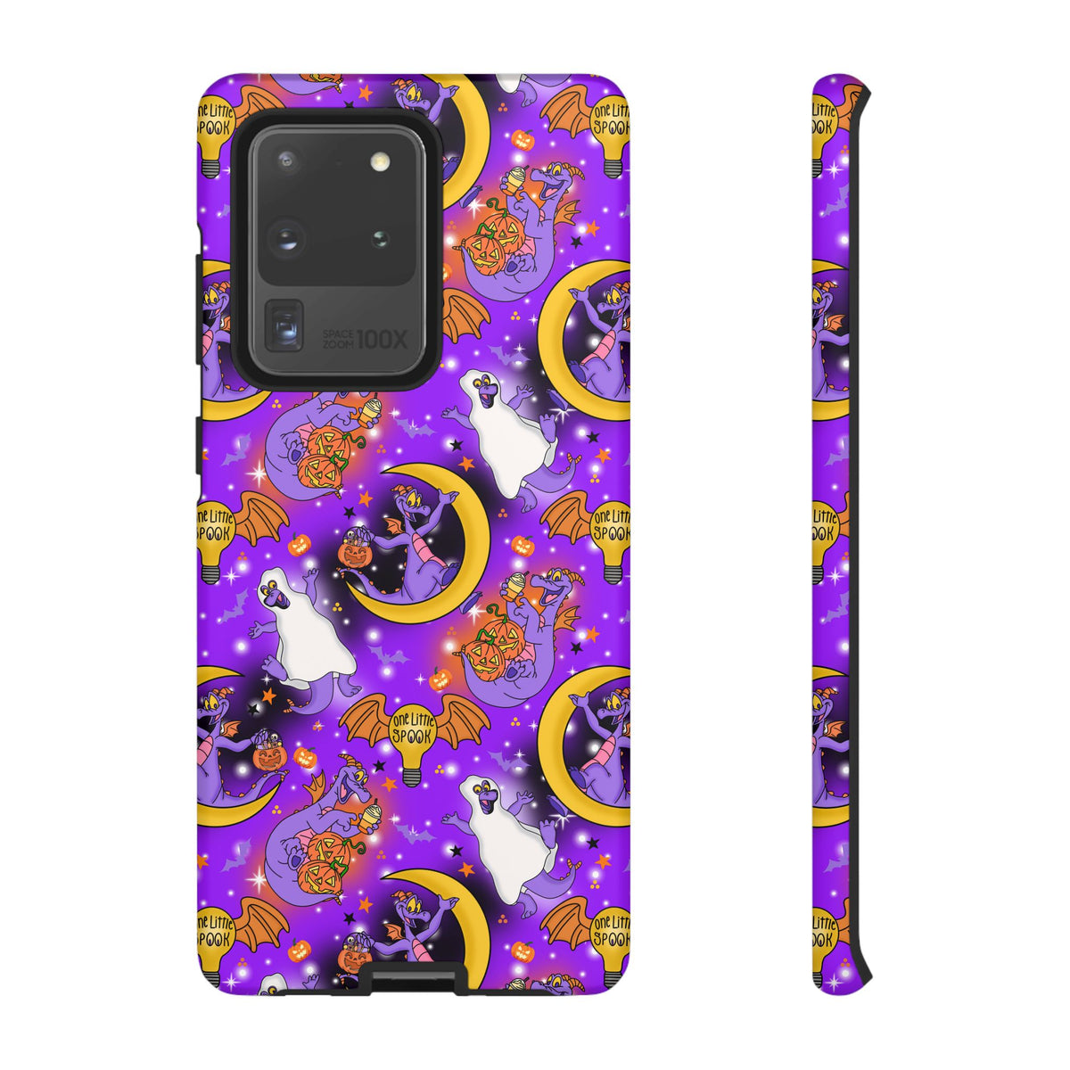 Figment on the Moon Purple Resort Ready Cell Phone Tech Case