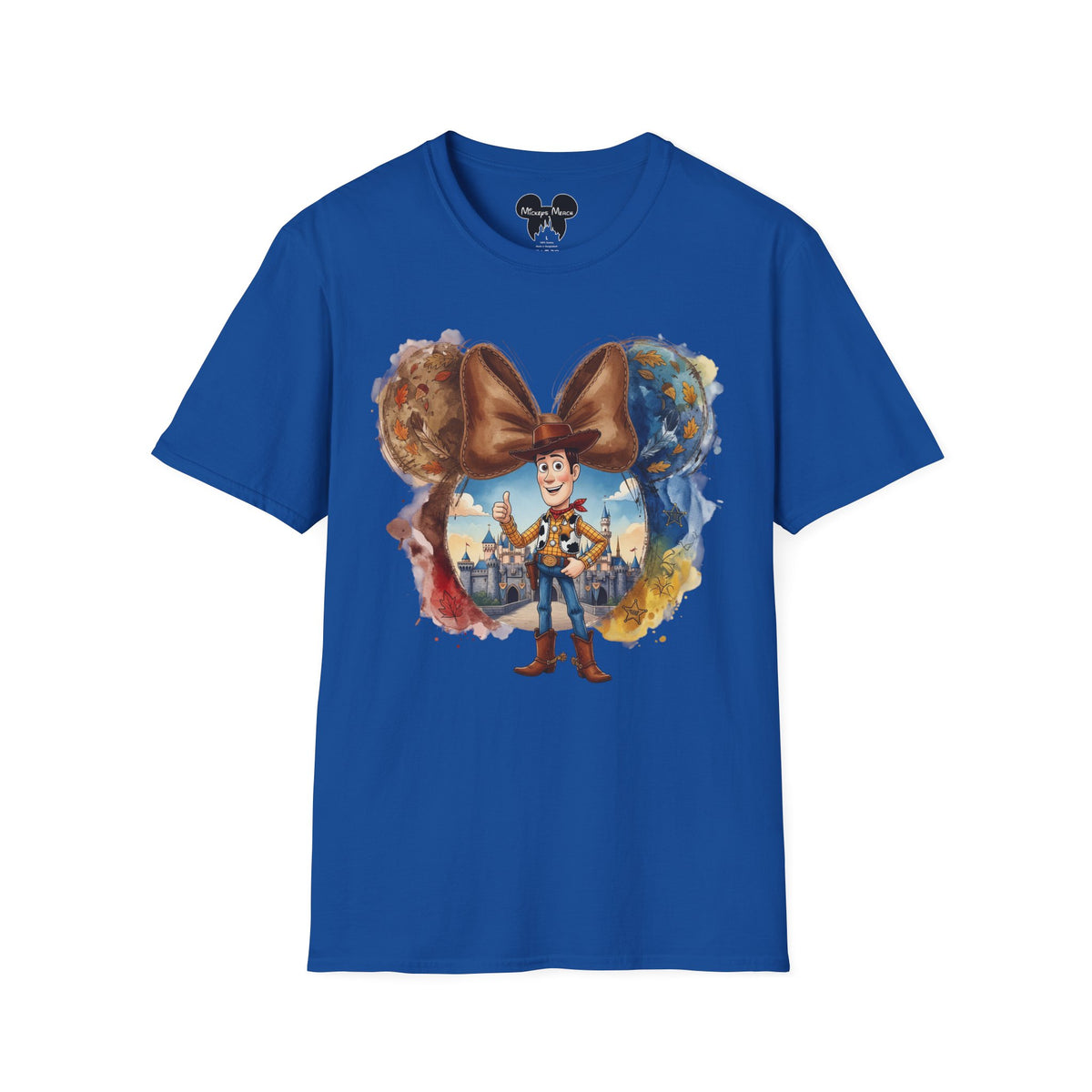 Toy Story - Woody's Cowboy Kingdom Vignette Unisex Graphic Tee