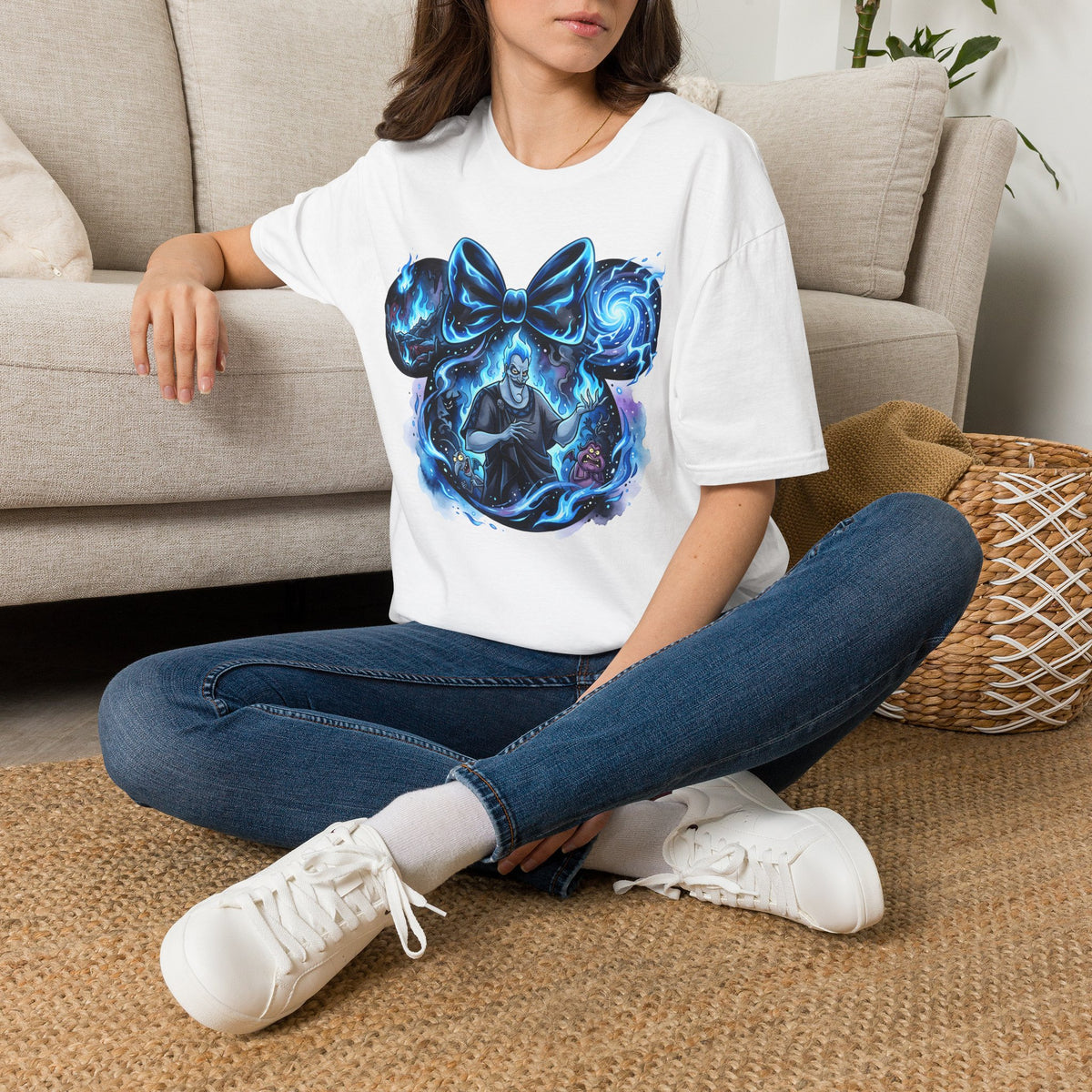 Disney Villains - Neon Hades Vignette Unisex Graphic Tee