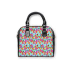 Colorblock Mickey Shoulder Handbag