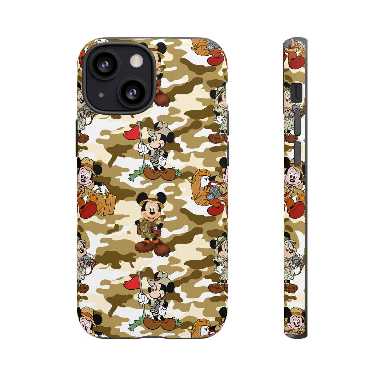 Jungle Camo Mickey Resort Ready Cell Phone Tech Case