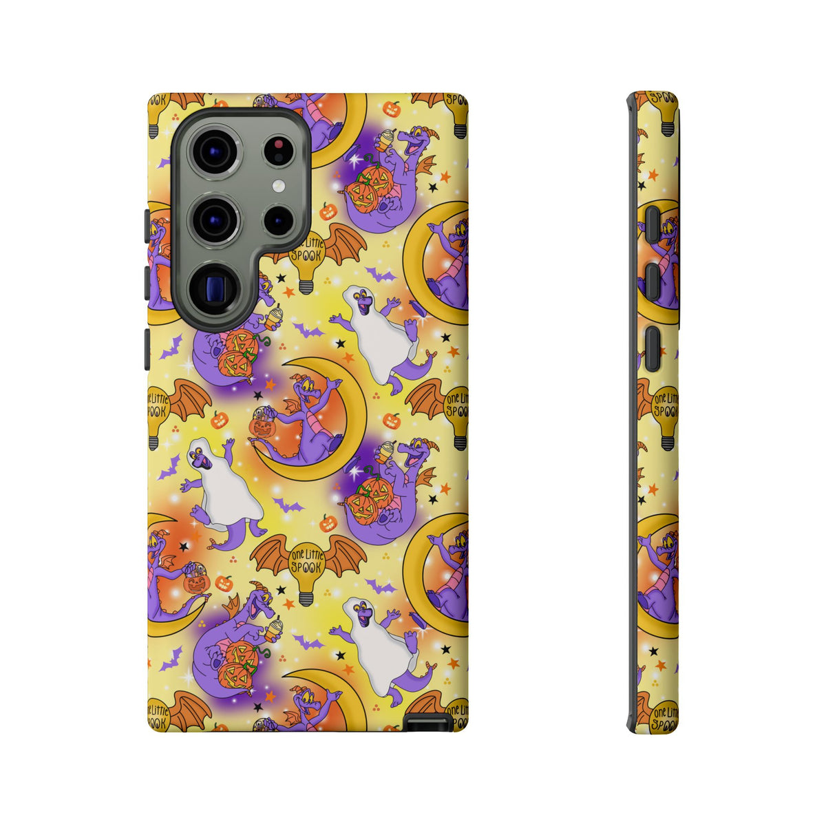 Figment on the Moon Yellow Resort Ready Cell Phone Tech Case