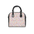 Character Autographs on Pink  Shoulder Handbag