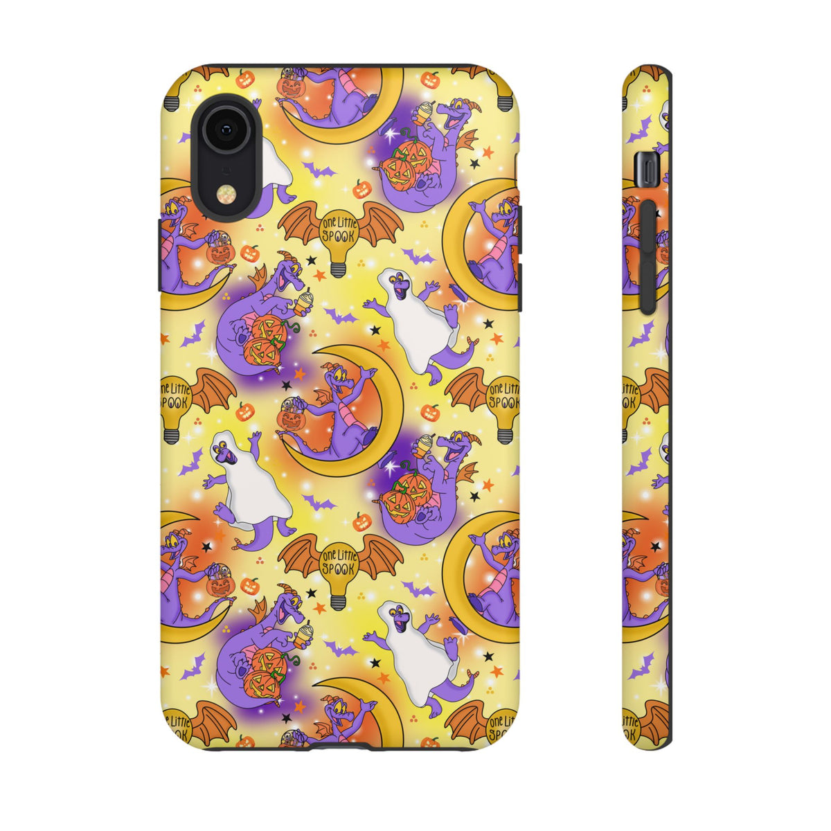 Figment on the Moon Yellow Resort Ready Cell Phone Tech Case