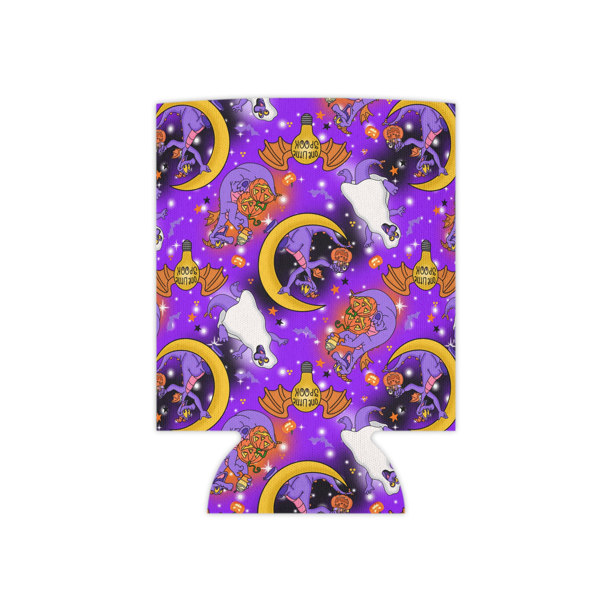 Figment on the Moon Purple Can Cooler Drink Koozie