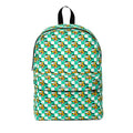 Teal Checkerboard Pluto Park Hopper Backpack
