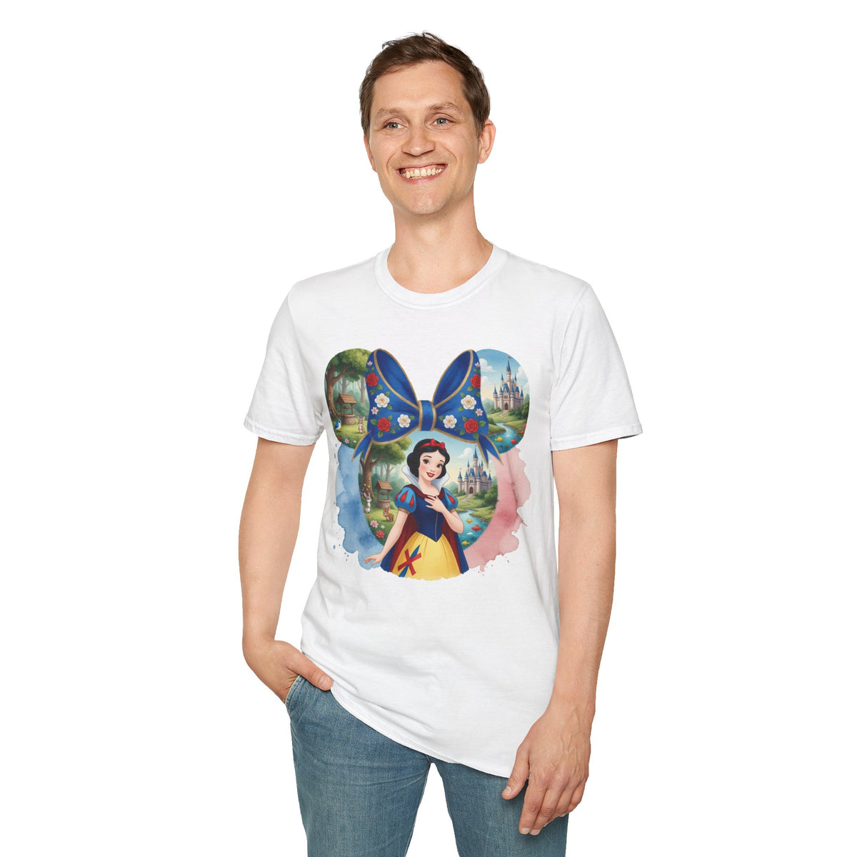 Disney Princess - Snow White's Wishing Well Vignette Unisex Graphic Tee