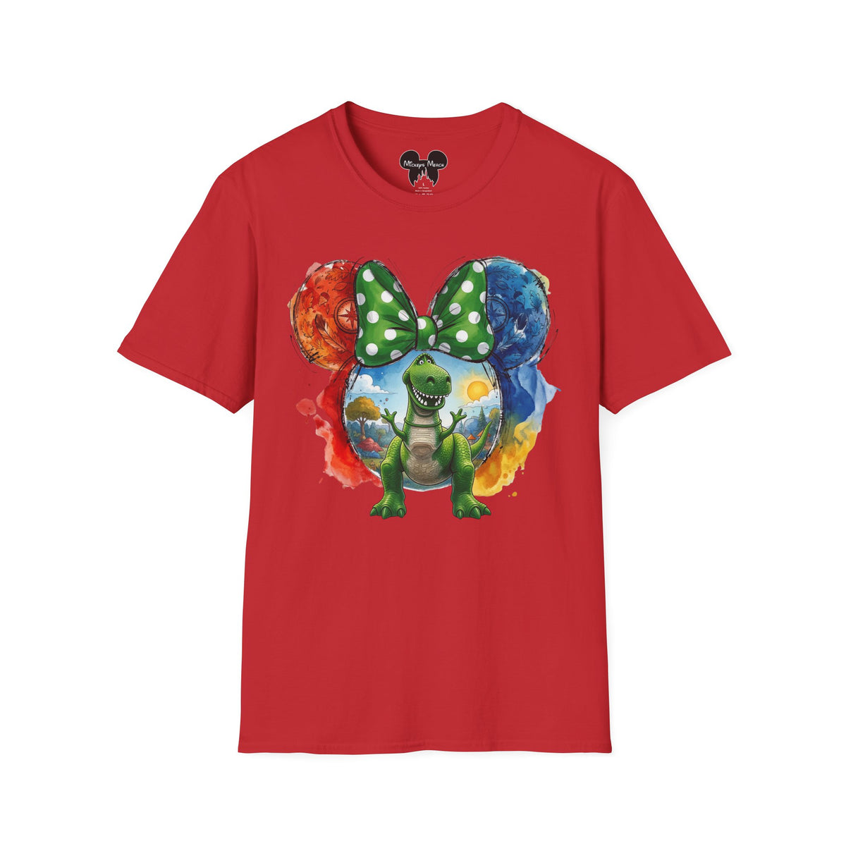 Toy Story - Rex's Prehistoric Polka Vignette Unisex Graphic Tee
