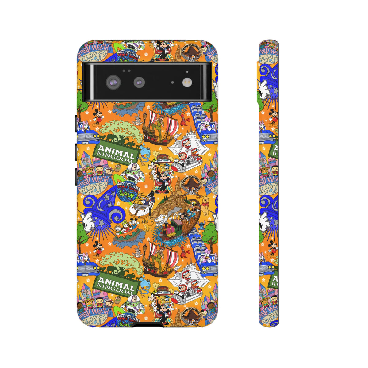 Four Parks Ride Collage Ready Cell Phone Tech Case