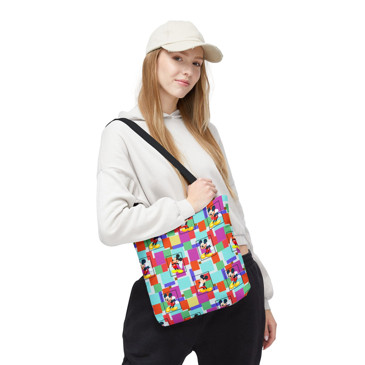 Colorblock Mickey Tote Bag