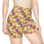 Figment on the Moon Yellow Bike Shorts