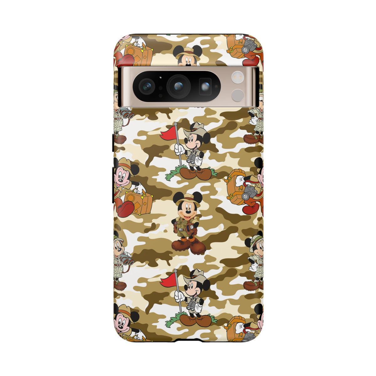 Jungle Camo Mickey Resort Ready Cell Phone Tech Case