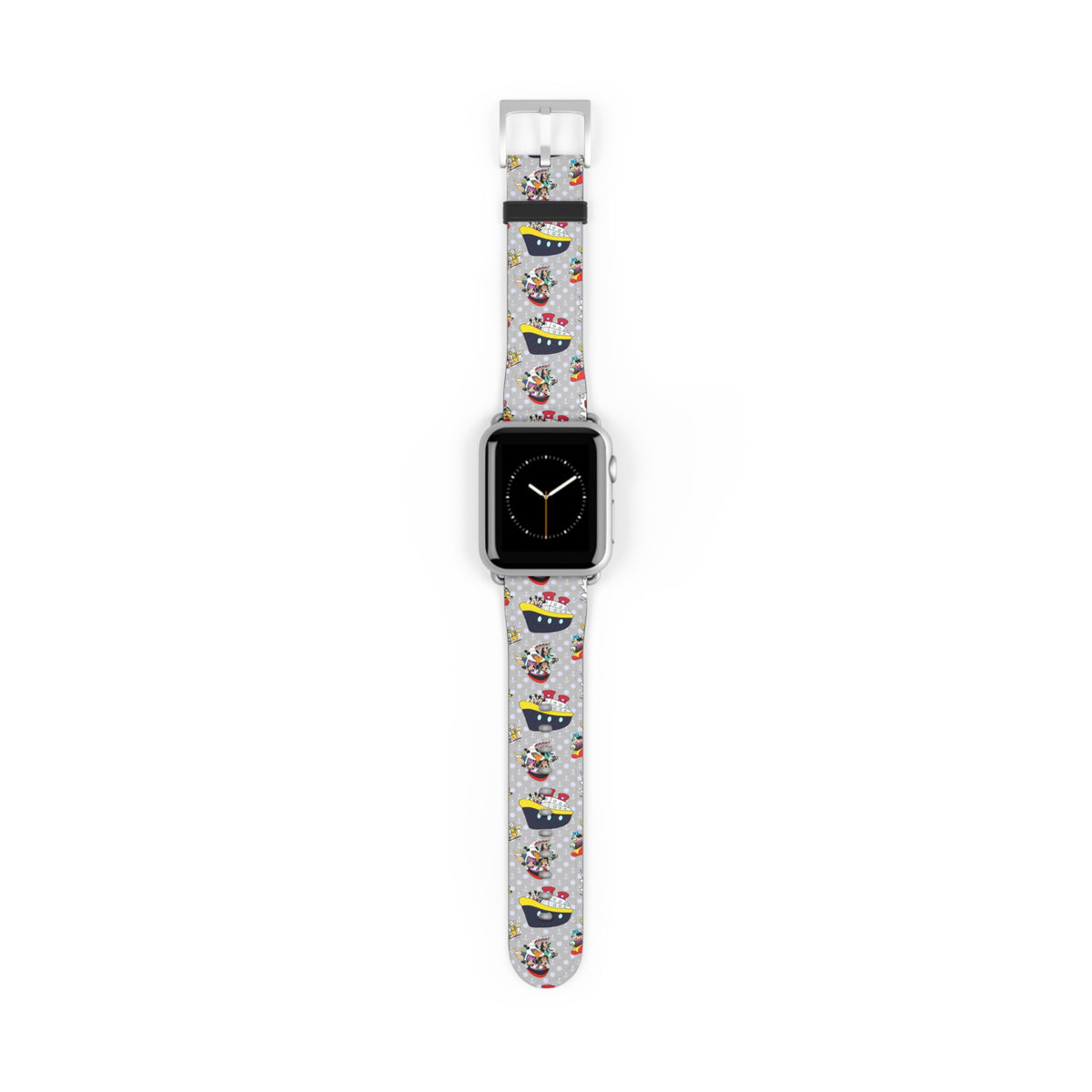 Christmas Cruise with Mickey Whimsical Watch Band - Apple