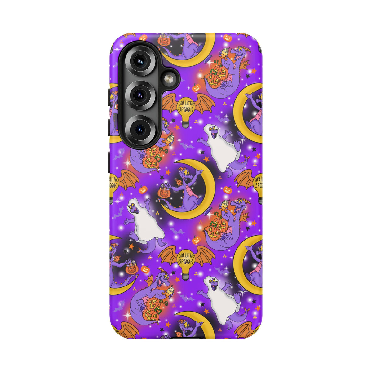 Figment on the Moon Purple Resort Ready Cell Phone Tech Case